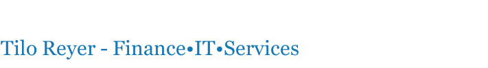 Tilo Reyer - Finance•IT•Services